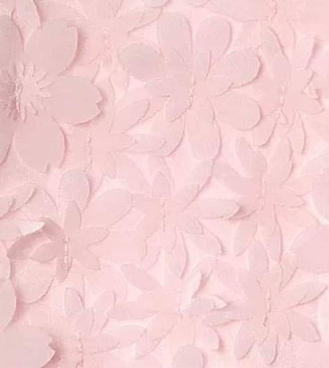 Gorgeous Girls' Jumpsuit Embroidered With Pink Flowers From Chiffon Fabric