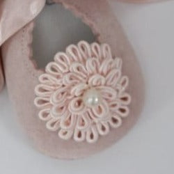 Girls White Leather Shoes