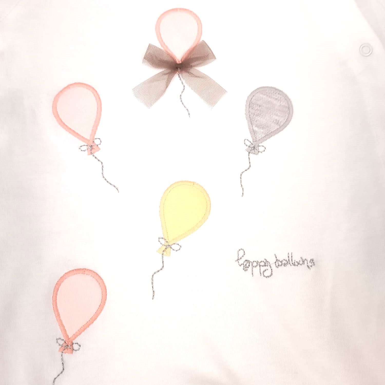 Girls Set Made Of Pure Cotton With Lovely Little Balloons
