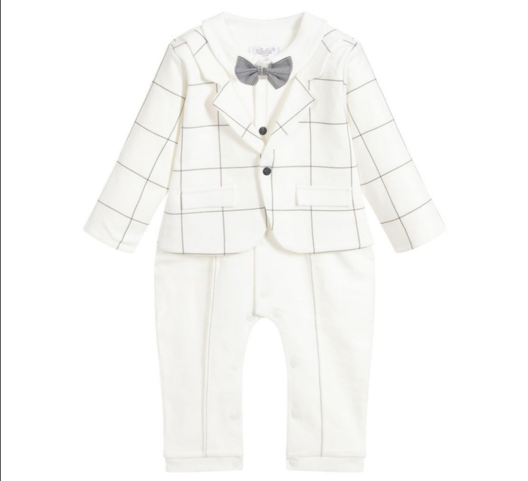 Cute Ivory Baby Bodysuit