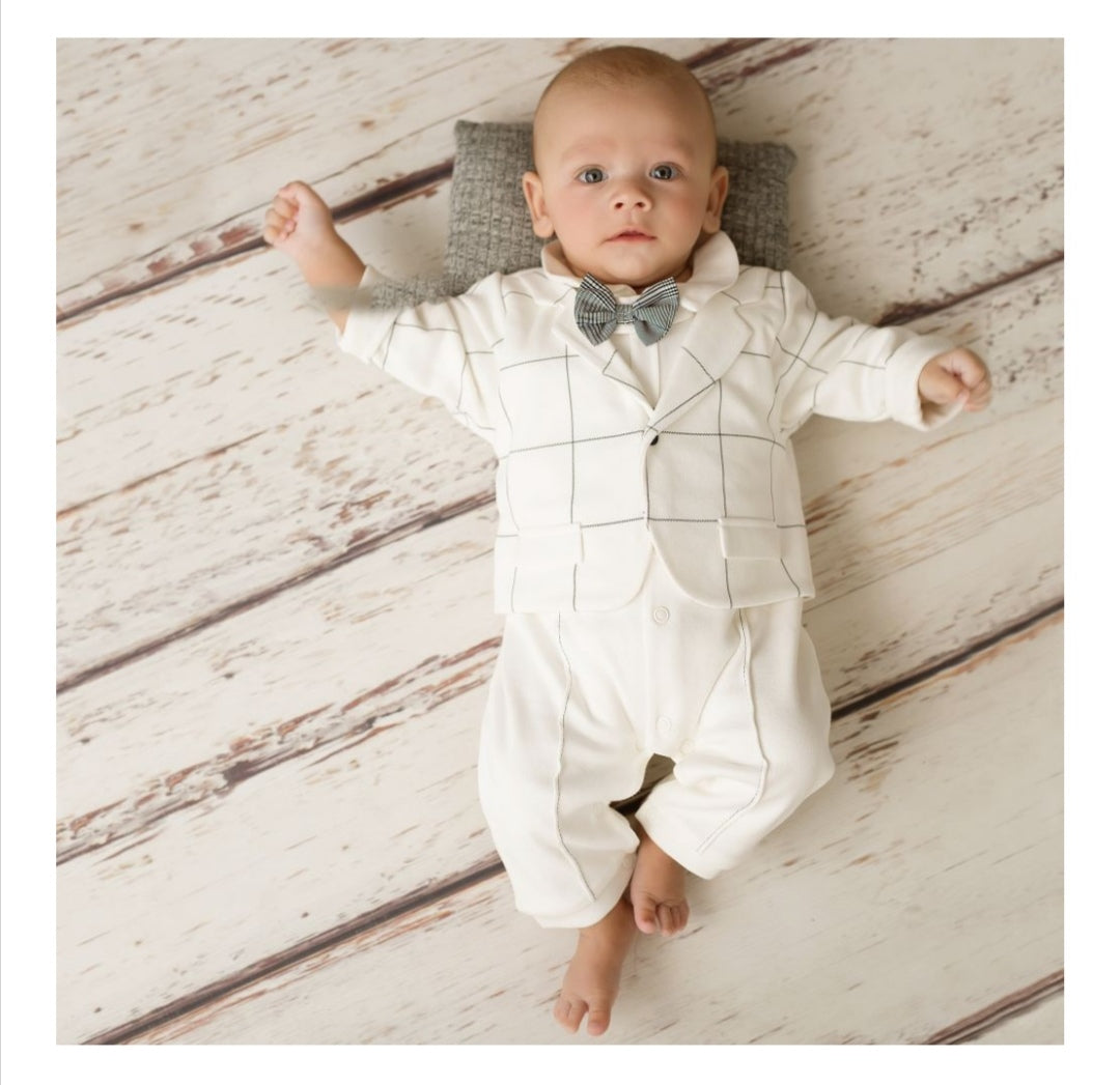 Cute Ivory Baby Bodysuit